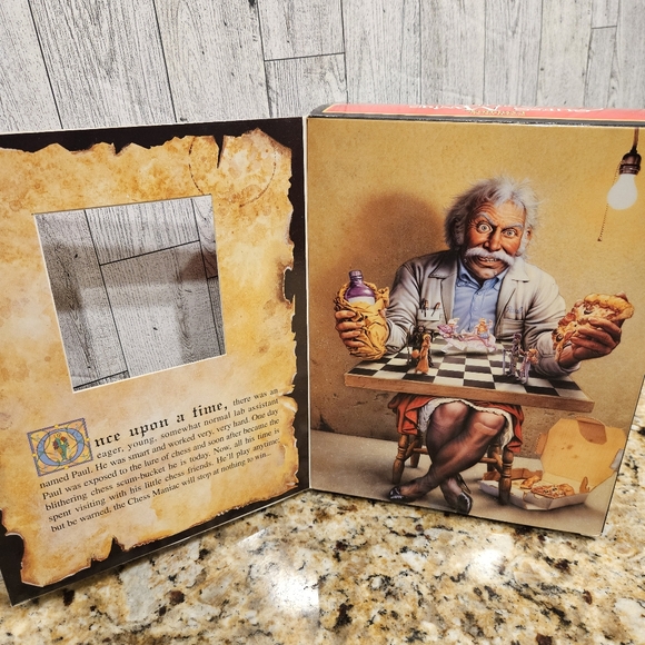 National Lampoon's Chess Maniac 5 Billion and 1 PC Game 3.5" disk IBM Big Box - Picture 16 of 16